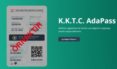 Adapass Aşı Belgeni Online Oluştur
