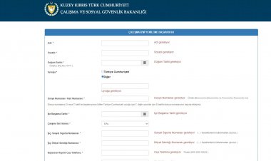 KKTC Çalışma İzin Yenileme Başvurusu