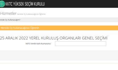 KKTC Vatandaşları Nerede Oy Kullanacaklar