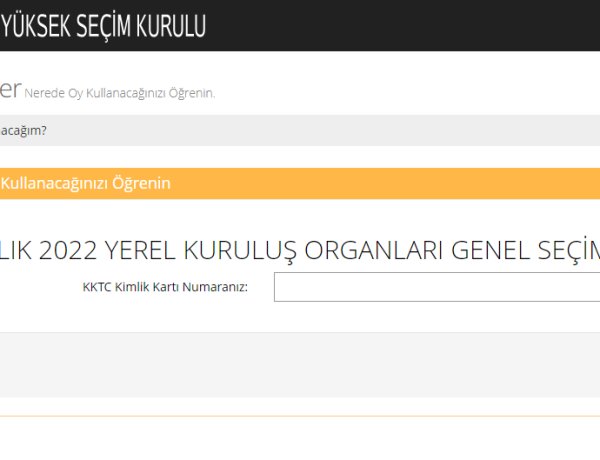 KKTC Vatandaşları Nerede Oy Kullanacaklar