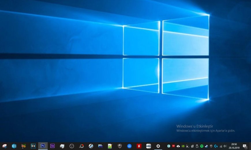 Windows Etkinleştir Yazısını Silme Programsız