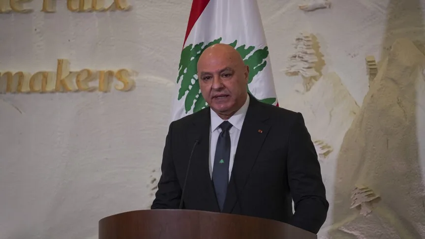 Lübnan Cumhurbaşkanı Avn: "Ateşkes, müzakereler için ilk ve zorunlu adımdır"