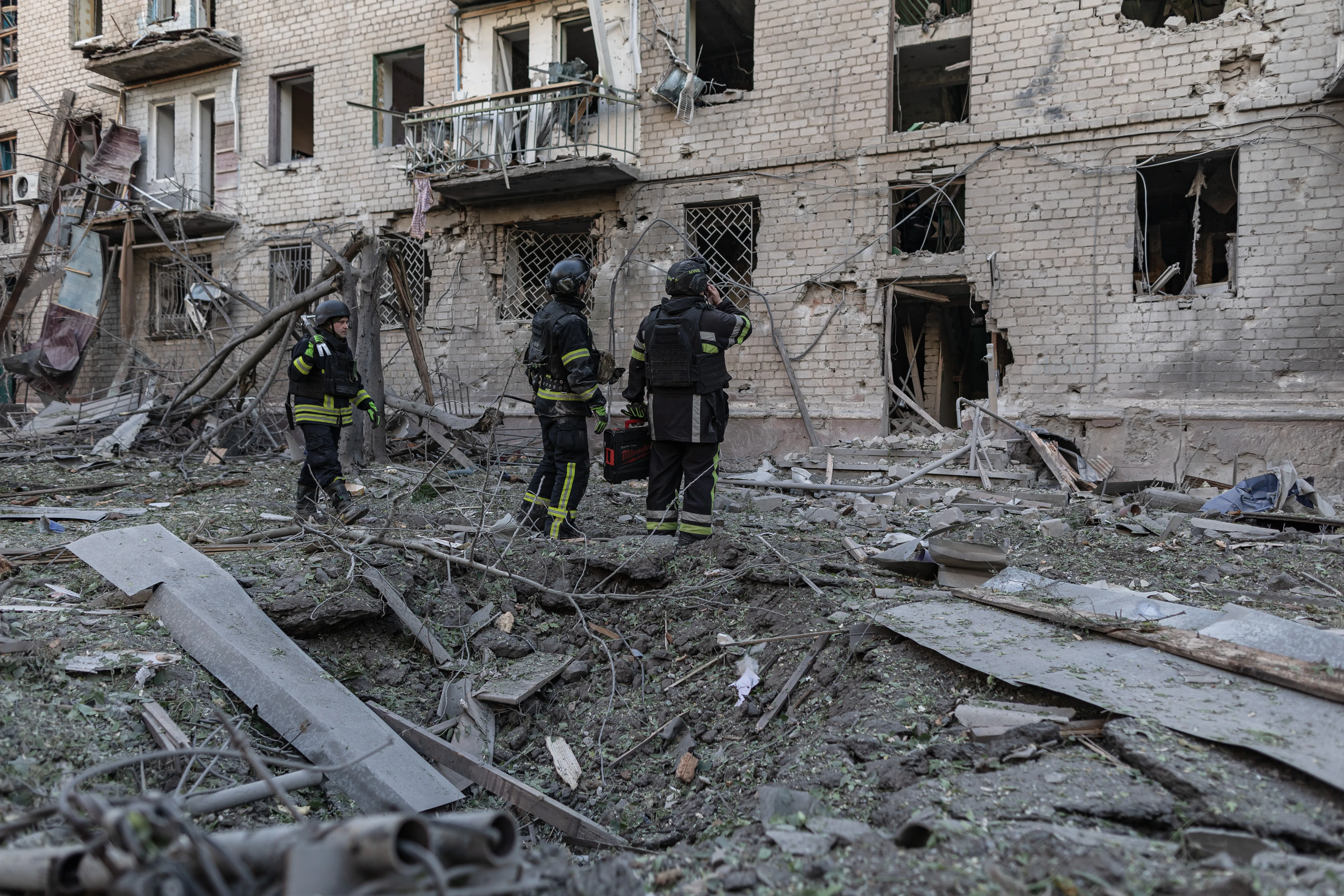 Ukrayna: “Rusya’nın gece boyunca Kiev’e düzenlediği hava saldırısında dört kişi öldü”